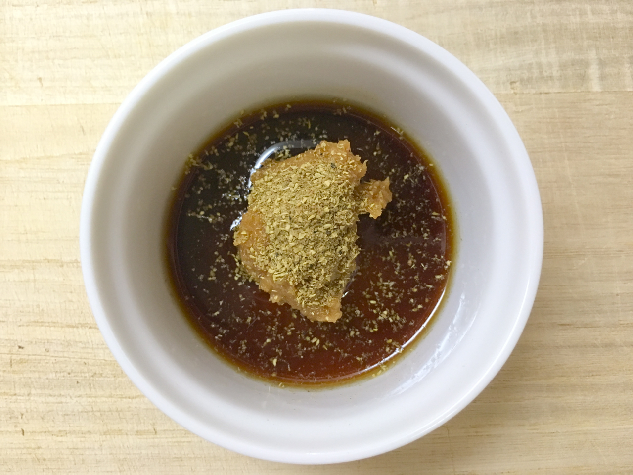 山椒風味の鶏の味噌ホイル焼き